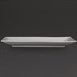 Plat rectangulaire de service 310 x 180mm Olympia (Lot de 2)