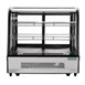 Vitrine réfrigérée de comptoir noire Polar Série G 120L