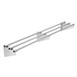 Etagère murale tubulaire Vogue acier inoxydable 1500mm