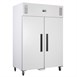 Armoire réfrigérée négative GN double porte Polar blanche Série G 1200L