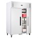 Armoire réfrigérée négative GN double porte Polar blanche Série G 1200L