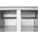 Armoire réfrigérée négative GN double porte Polar blanche Série G 1200L