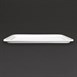Plat blanc GN 1/1 Olympia Whiteware 30mm