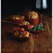 Petit plat méditerranéen rustique Olympia (Lot de 6)
