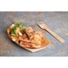 Fourchettes en bois biodégradables Fiesta Recyclable lot de 100