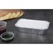 Grands couvercles en carton ciré Fiesta Recyclable pour barquettes aluminium (Lot de 500)