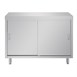 Placard sur pied en acier inoxydable Vogue 1200mm