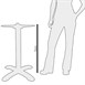 Pied de table Bolero en fonte