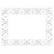 Napperons rectangulaires en papier Olympia (Lot de 250)