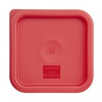 Couvercle carré rouge grand Hygiplas