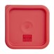 Couvercle carré rouge grand Hygiplas