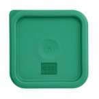 Couvercle carré vert moyen Hygiplas