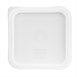 Couvercle carré blanc grand Hygiplas