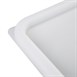 Couvercle carré blanc moyen Hygiplas