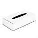 Boîte à mouchoirs rectangulaire Bolero chrome brillant