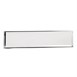 Boîte à mouchoirs rectangulaire Bolero chrome brillant