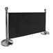 Barrière en toile Bolero noire