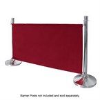Barrière en toile Bolero rouge