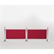 Barrière en toile Bolero rouge