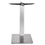 Pied de table carré inox Bolero