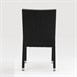 Chaises en rotin PE Bolero anthracite (Lot de 4)