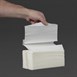 Essuie-mains 2 plis pliage en C 160 feuilles blanc Jantex (Lot de 2355)