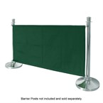 Barrière en toile Bolero verte