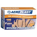 Pansements sans latex assortis Aeroplast (Lot de 100)