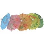 Parasols en papier de différentes couleurs Fiesta Recyclable (Lot de 144)