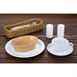 Plats à gratin ovales Olympia Stoneware 161 x 116mm (Lot de 6)