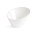 Bols Ovales Inclinés Blancs Olympia 133 x 154mm (Lot de 4)