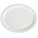 Assiettes ovales blanches Olympia 250mm (Lot de 6)