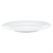 Assiettes à bord large blanches Olympia 202mm (Lot de 12)