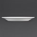 Assiettes à bord large blanches Olympia 230mm (Lot de 12)