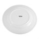 Assiettes à bord large blanches Olympia 230mm (Lot de 12)