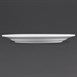 Assiettes à bord large blanches Olympia 250mm (Lot de 12)