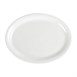 Assiettes ovales blanches Olympia 295mm (lot de 6)