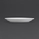 Assiettes à bord étroit blanches Olympia 180mm (Lot de 12)