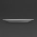 Assiettes à bord étroit blanches Olympia 280mm (Lot de 6)