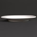 Assiettes rondes à bord large Olympia Lumina 150mm (Lot de 6)