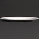 Assiettes rondes à bord large Olympia Lumina 270mm (Lot de 4)
