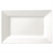 Assiettes rectangulaires à bord large Olympia Lumina 200 x 130mm (Lot de 6)