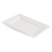 Assiettes rectangulaires à bord large Olympia Lumina 257 x 155mm (Lot de 4)