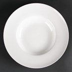 Assiettes creuses à soupe ou pâtes Olympia Lumina 205mm (Lot de 6)