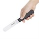 Couteau spatule à lame droite Hygiplas noir 100mm