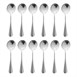 Cuillère à soupe ronde Olympia Baguette (Lot de 12)
