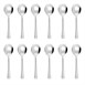 Cuillère à soupe ronde Olympia Harley (Lot de 12)