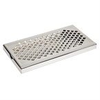 Bac récepteur de bar inox Beaumont 300 x 150mm