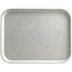 Plateau en polyester Versalite Cambro gris moucheté 430mm