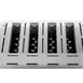 Grille-pain traiteur 4 tranches inox Dualit 49900